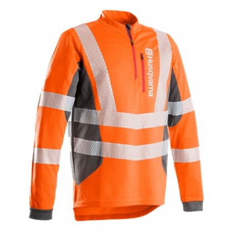 T-shirt Technical High Viz, długi rękaw EN20471