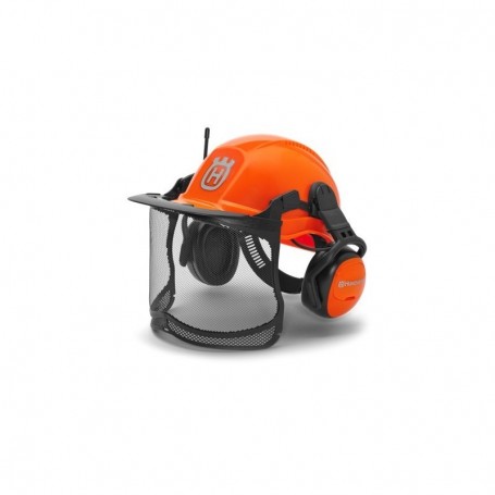 Kask leśny Functional, z radiem FM