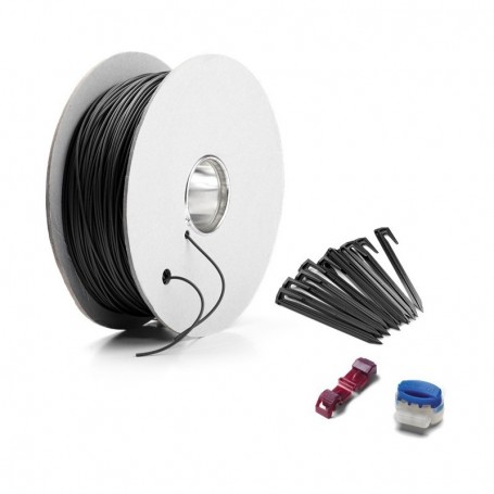 Zestaw instalacyjny duży  czarny przewód